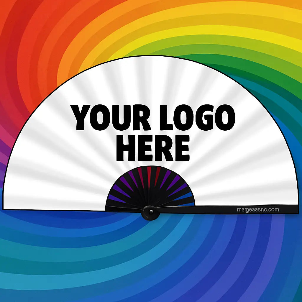 📣 Put Your Logo on It: Custom Hand Fans for Brands, Events & Beyond The Gay Fan Club