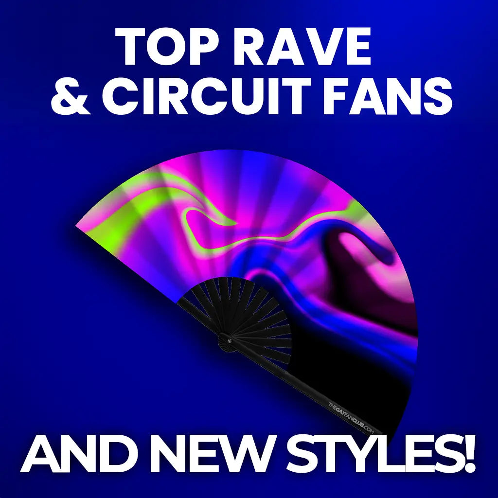 🔥 Top Hand Fans for Raves & Circuit Parties — Fall 2025 Edition The Gay Fan Club