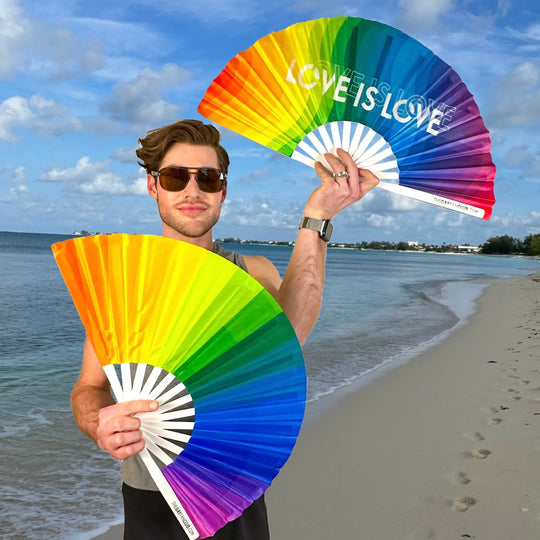 The Top 3 Rainbow Hand Fans for Pride 2024