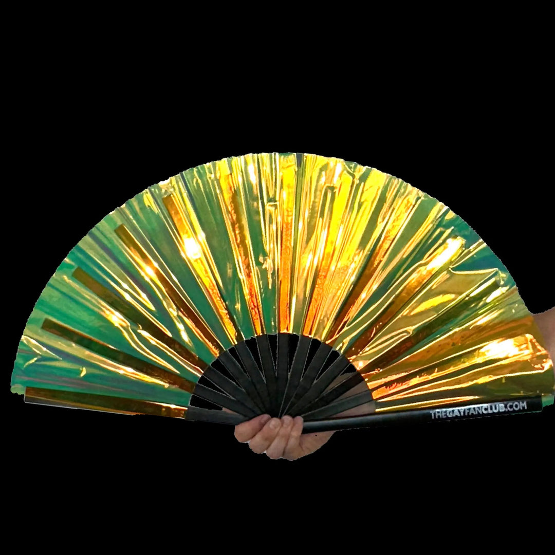 What is a holographic fan? The Gay Fan Club answers your questions! The Gay Fan Club