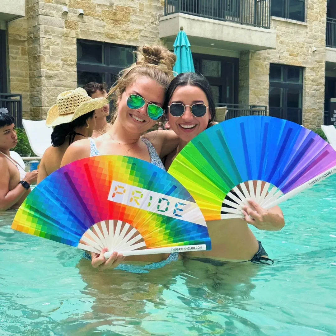 Stay Cool and Fabulous at Pride: Your Guide to the Best Hand Fans The Gay Fan Club