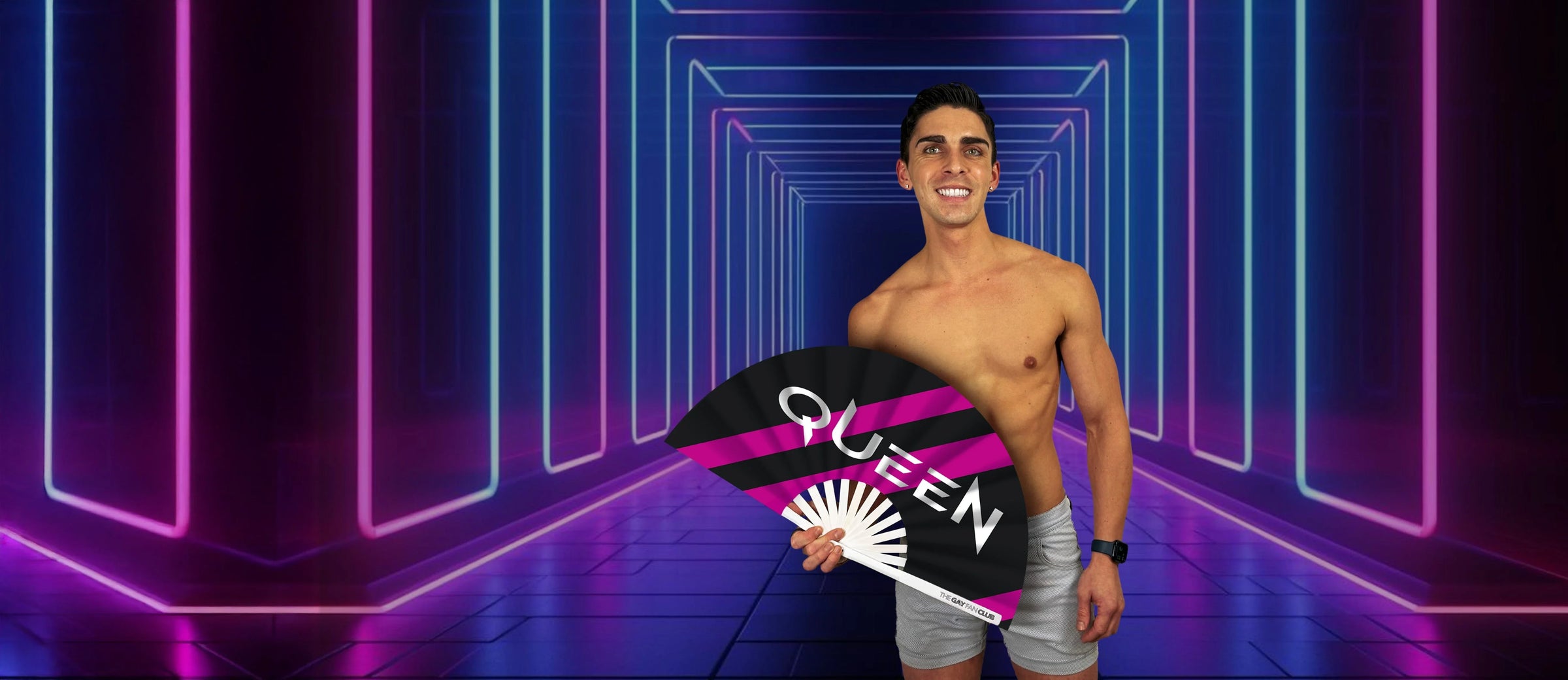 UV-Reactive Fans & Blacklight Clack Fans