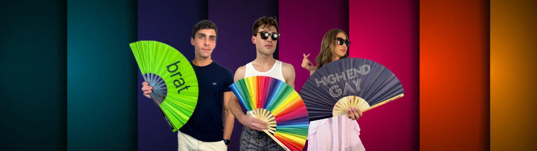 Fan Faves 🪭 – best-selling bamboo clack fans at The Gay Fan club 