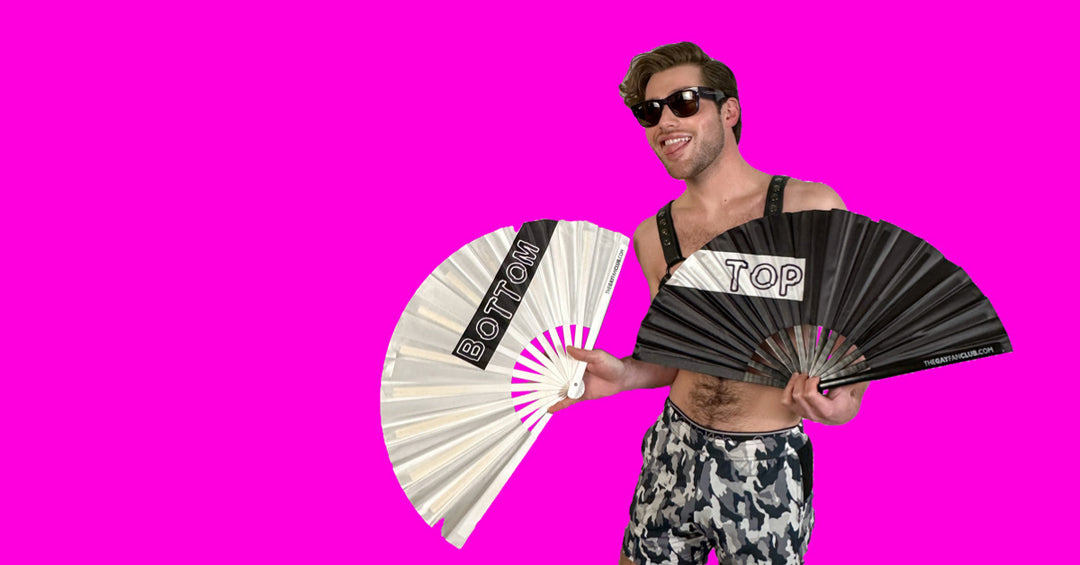 Shop The Rave Fan Collection | The Gay Fan Club Folding Fans