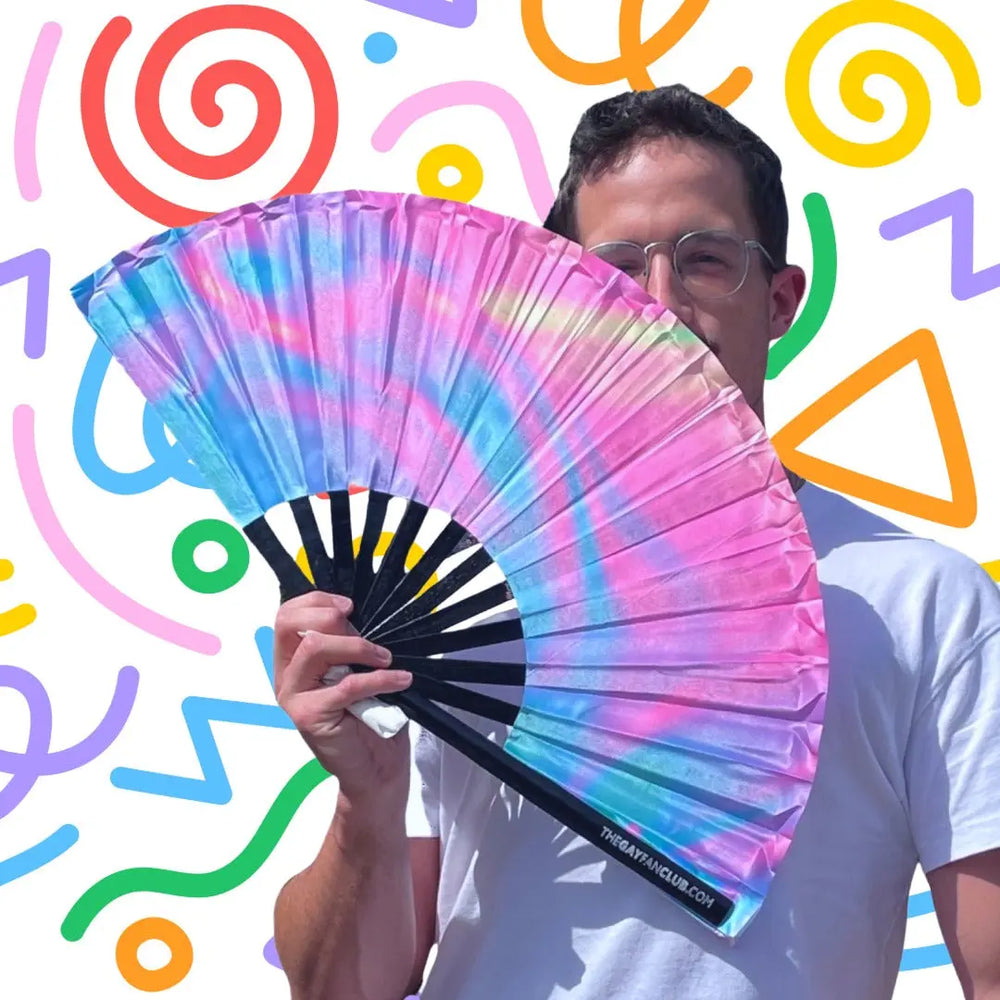 Fluid Fan The Gay Fan Club® Bamboo Clack Fan
