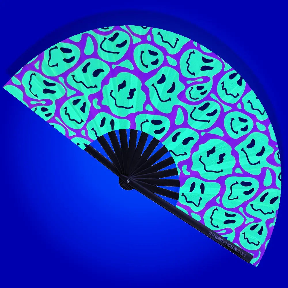 Feels Fan (UV) The Gay Fan Club® Bamboo Clack Fan