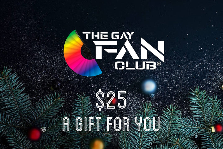 HoliGay Gift Card | The Gay Fan Club®  | LGBTQ Hand Fans