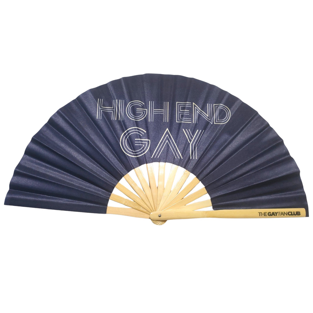 High End Gay Fan | Drag Hand Fan for Brunch at The Gay Fan Club
