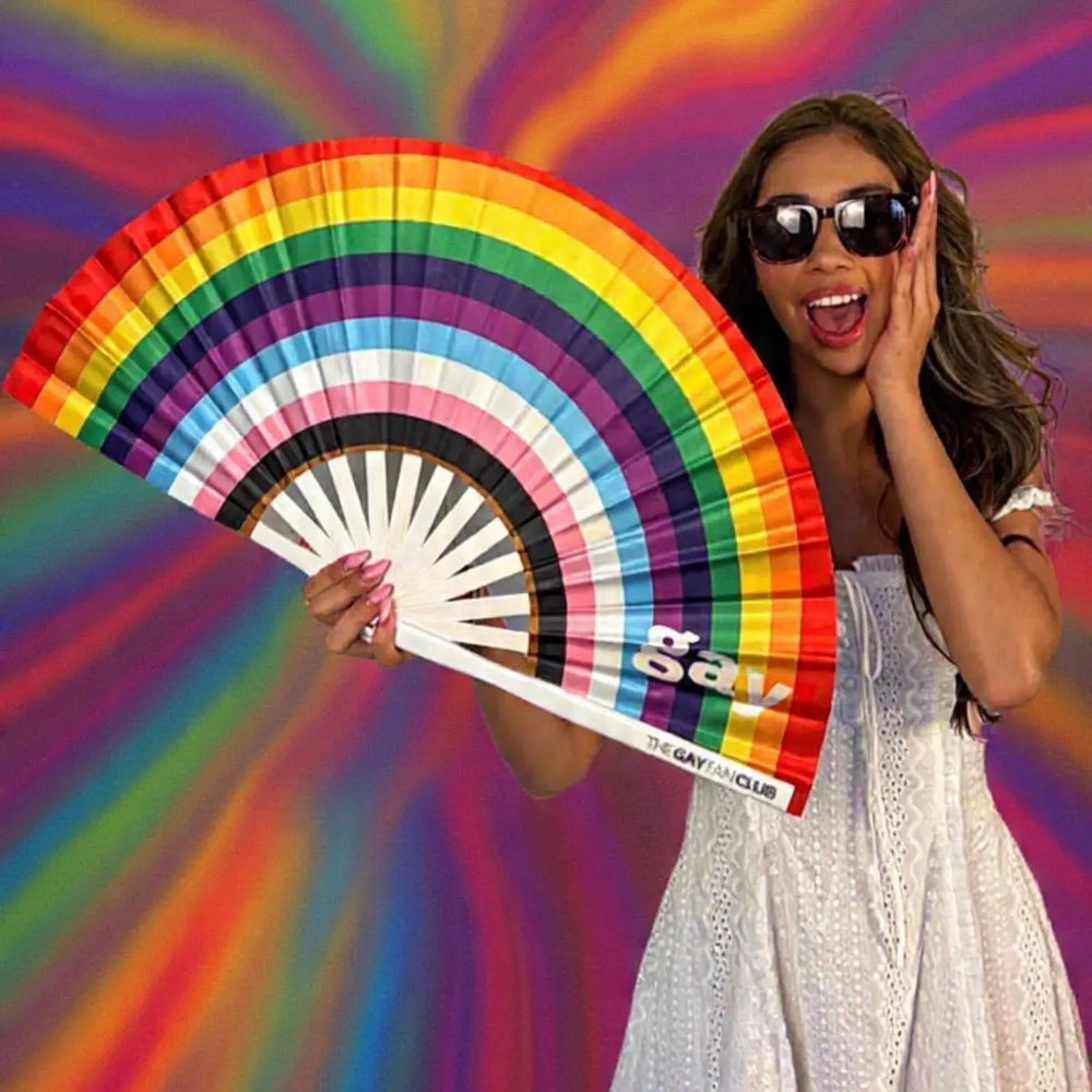The Original “Gay” Fan The Gay Fan Club® Bamboo Clack Fan