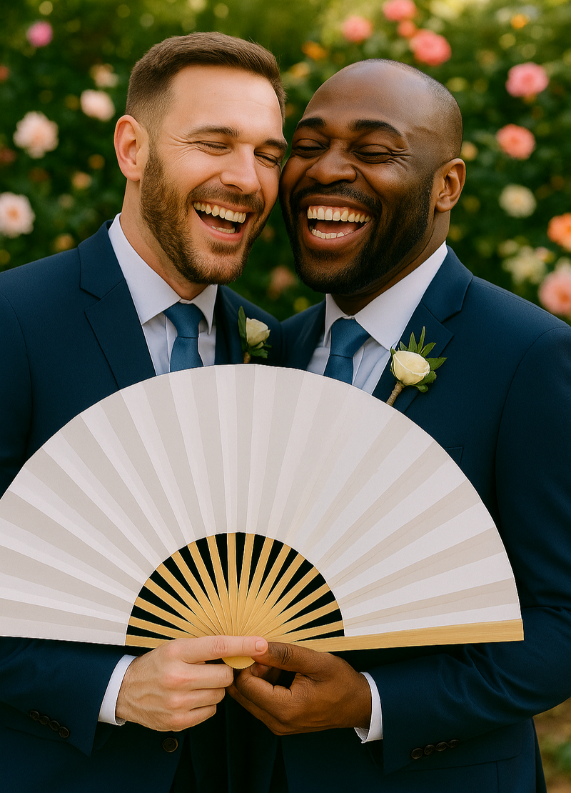💍 Custom Fans for Weddings