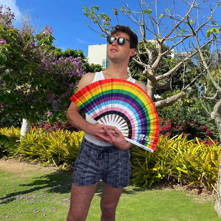 The Original “Gay” Fan The Gay Fan Club® Bamboo Clack Fan