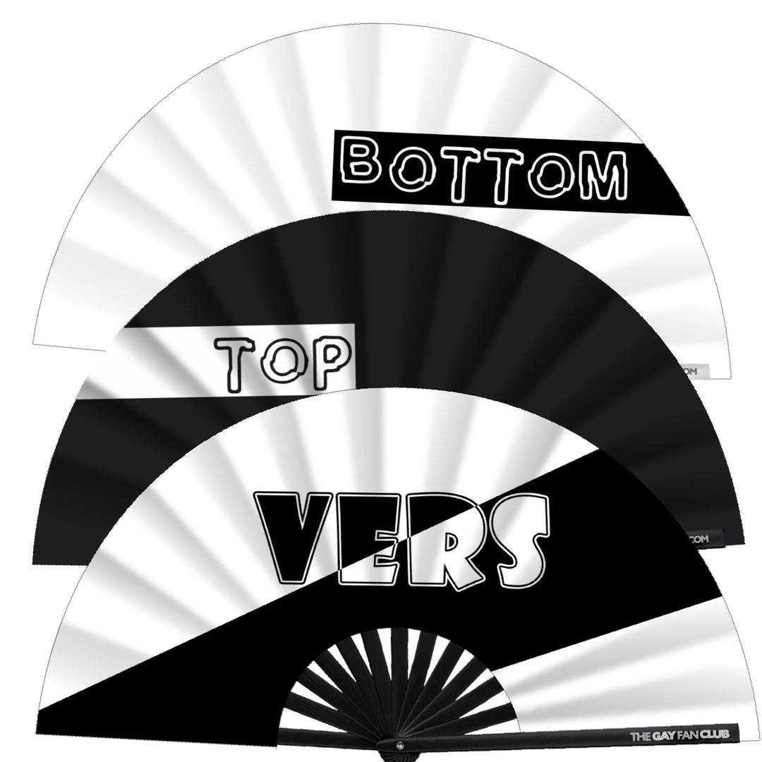 Gay Position Essentials 3 Fan Pack| The Gay Fan Club®  | LGBTQ Hand Fans