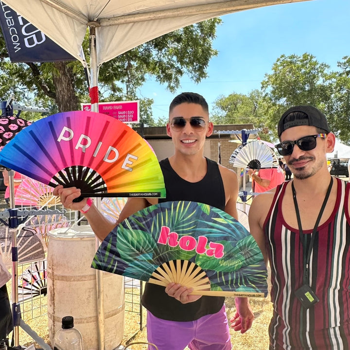 Pride Rainbow Fan | The Gay Fan Club | Pride Rainbow Fan