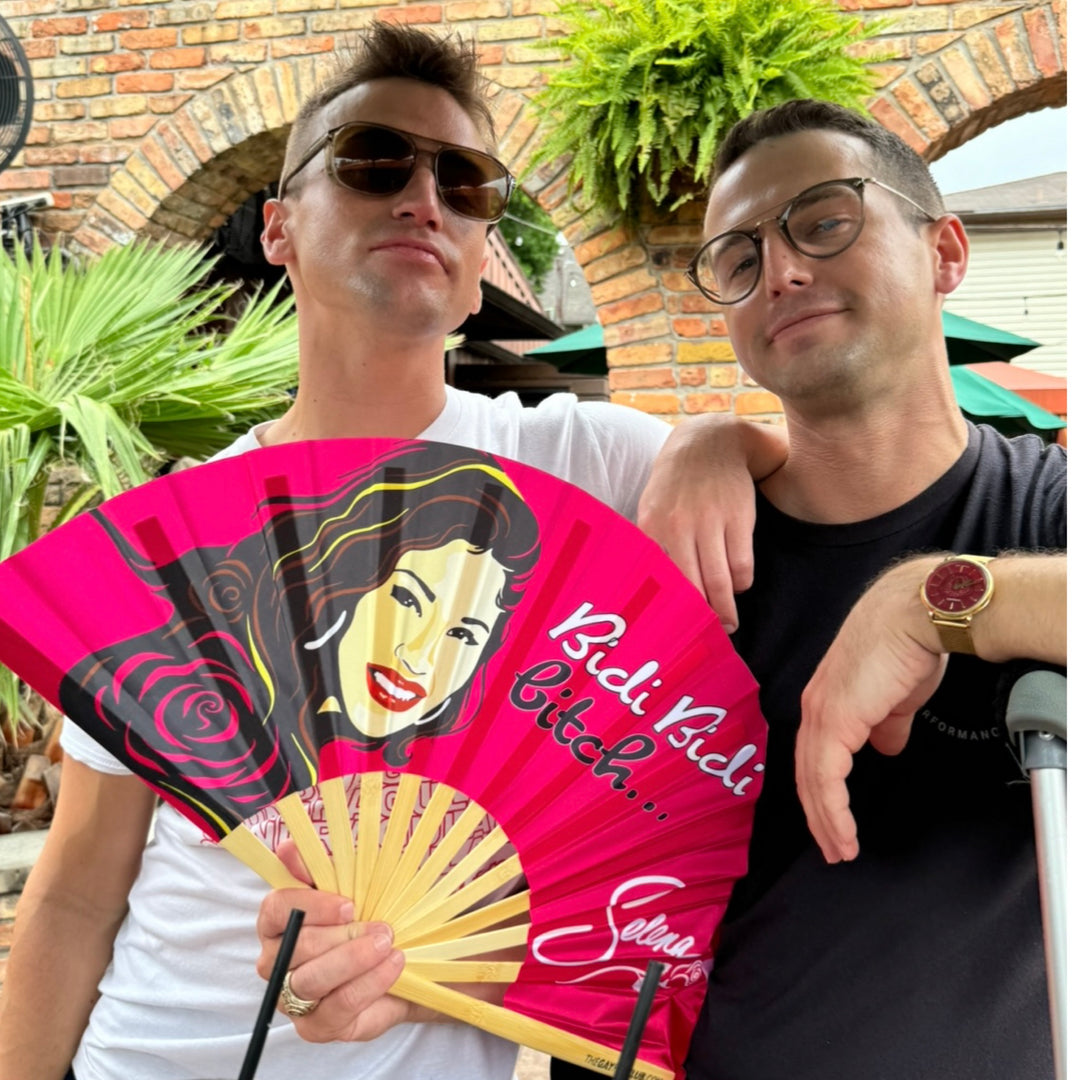 Selena Bidi Bidi Fan - Tejano Hand Fans -  The Gay Fan Club