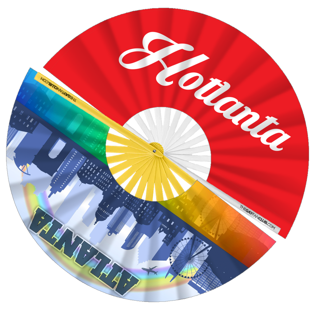 A-Town Clack Essentials 2 Pack| The Gay Fan Club | Oversized Bamboo Clack Fan