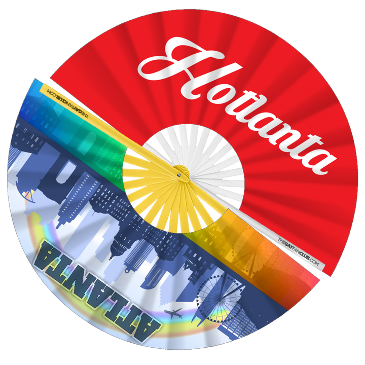 A-Town Clack Essentials 2 Pack| The Gay Fan Club | Oversized Bamboo Clack Fan