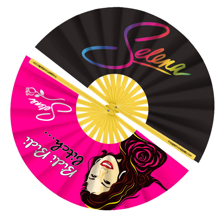 Se!ena Essentials 2 Pack| The Gay Fan Club | Oversized Bamboo Clack Fan