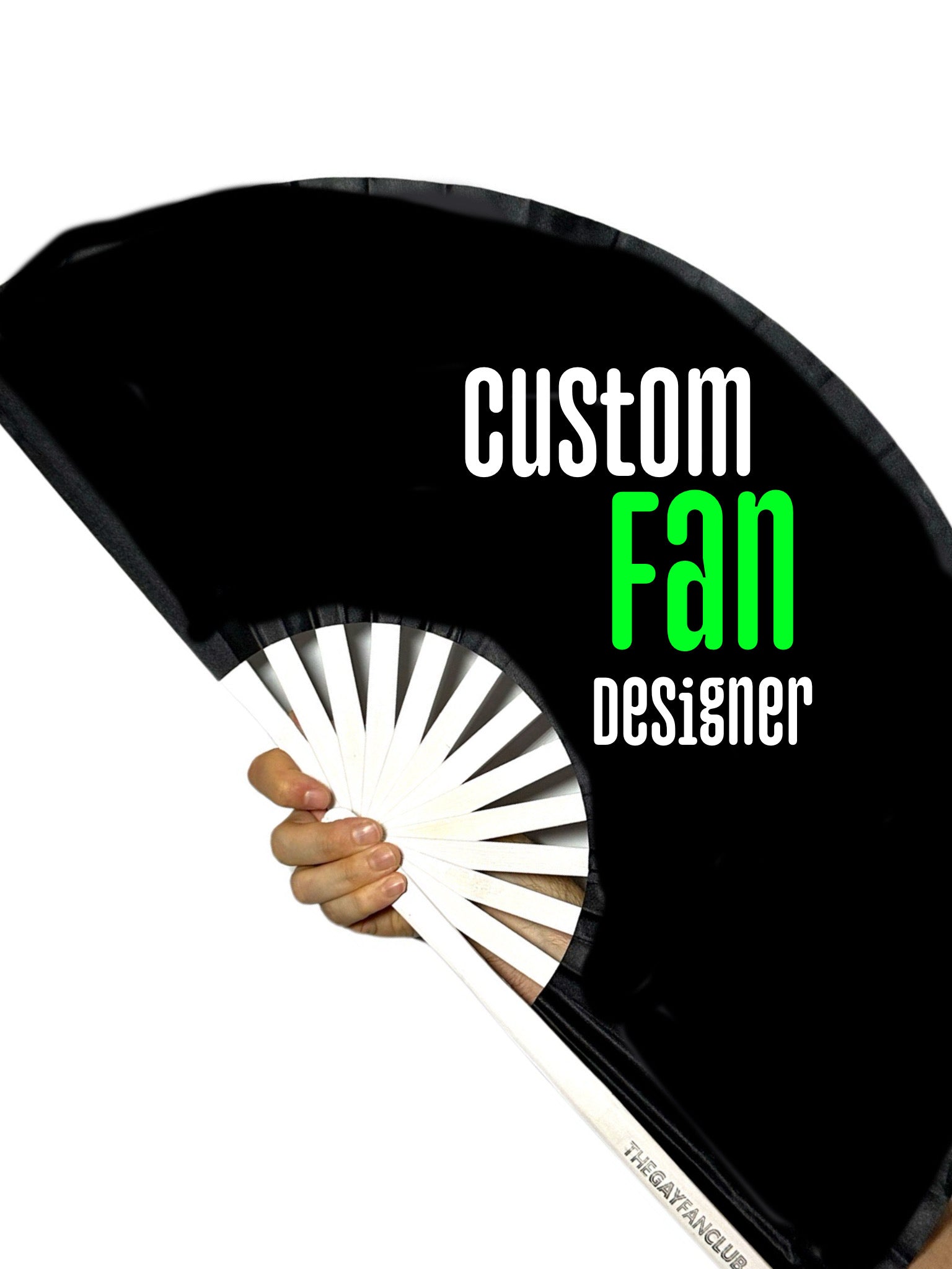 Custom Fans | Custom Hand Fans at The Gay Fan Club