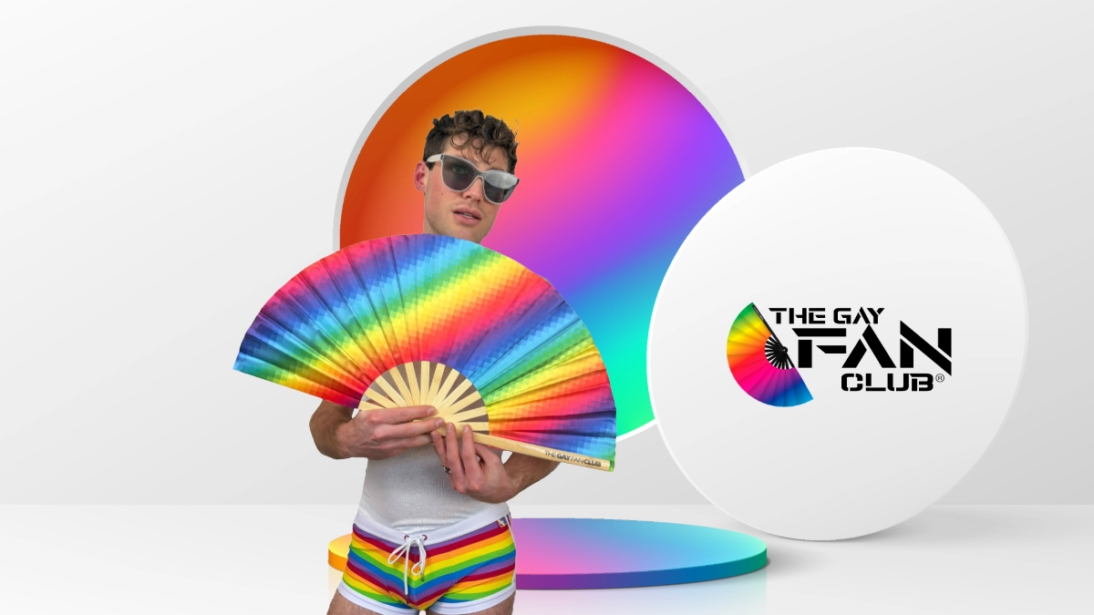 Custom Hand Fans | Personalized Folding Fans at The Gay Fan Club