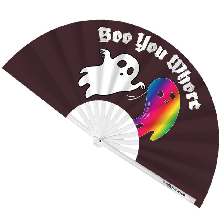 Boo You Whore Fan The Gay Fan Club Bamboo Clack Fan