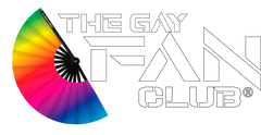 The Gay Fan Club Logo White
