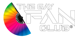 The Gay Fan Club Logo White