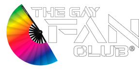 The Gay Fan Club Logo White