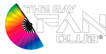The Gay Fan Club Logo White