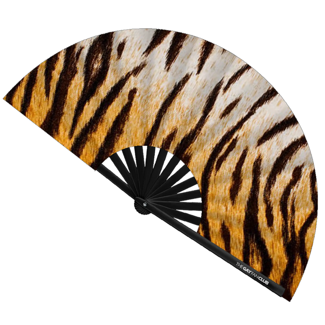 Tiger King Fan The Gay Fan Club Bamboo Clack Fan