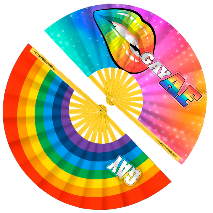 Get Your Pride On | 2 Fan Bundle - The Gay Fan Club® 
