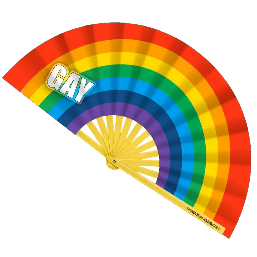 Fan Led Lgbt Custom Hand Fans & LGBTQ Pride Hand Fans | The Gay Fan Club