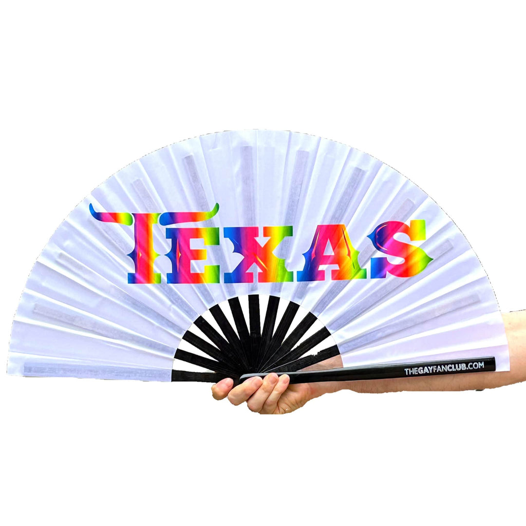 Texas Hand Fan (UV) - The Gay Fan Club® 