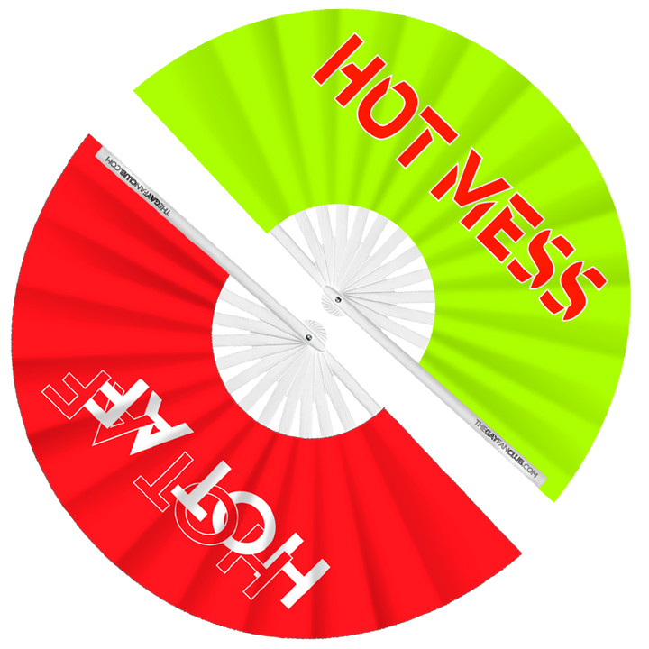 Hot Fans | 2 Fan Bundle - The Gay Fan Club® 