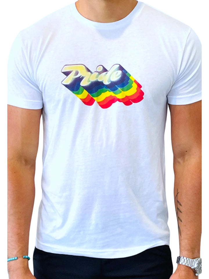 Vintage Pride Fitted T-Shirt The Gay Fan Club