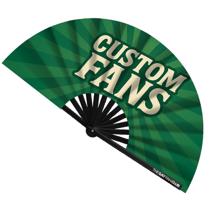 Custom Fan Designer| The Gay Fan Club®  | LGBTQ Hand Fans