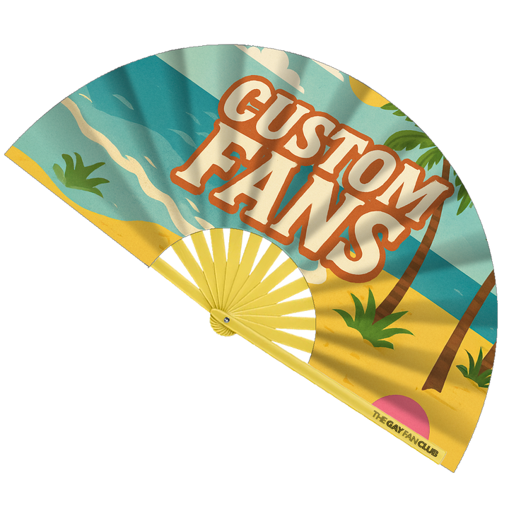 Custom Fan Designer| The Gay Fan Club®  | LGBTQ Hand Fans