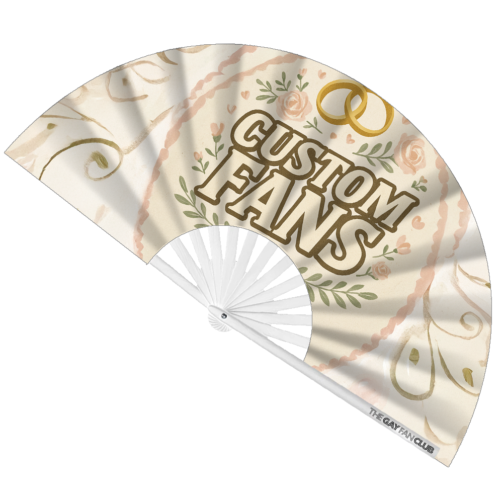 Custom Fan Designer| The Gay Fan Club®  | LGBTQ Hand Fans