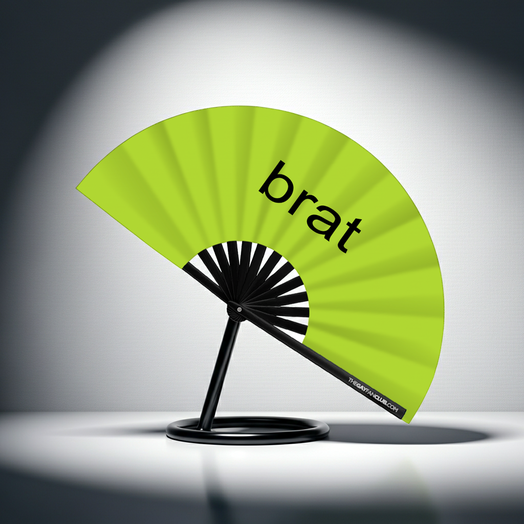 "Brat" Green Fan