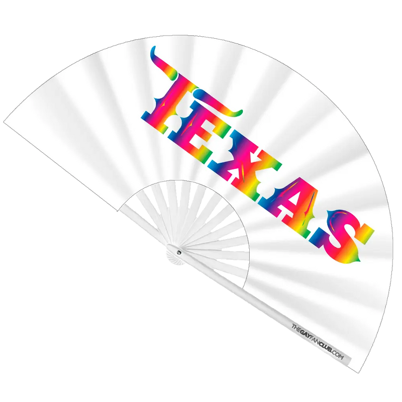 Texas Pride Hand Fan