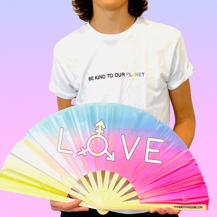 Pan Fan (UV) Pansexual Pride The Gay Fan Club 