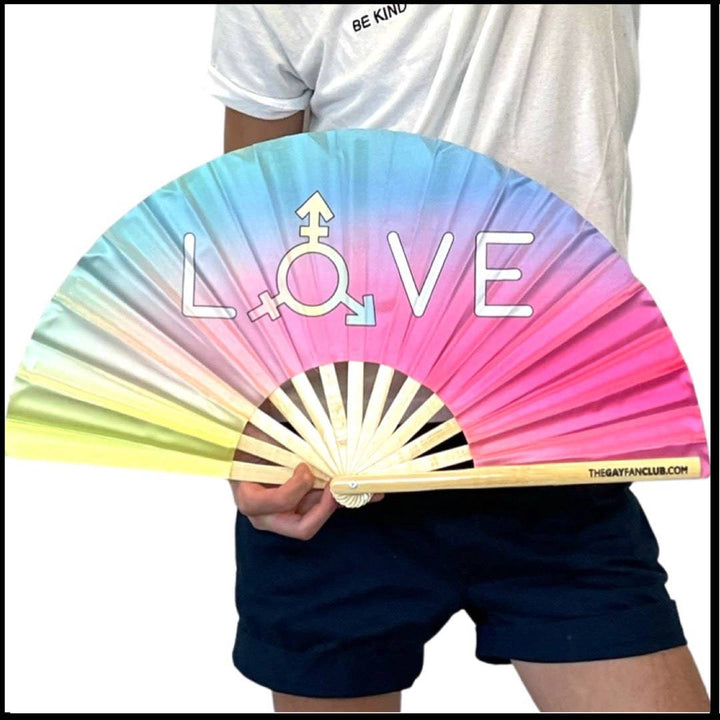 Pan Fan (UV) Pansexual Pride The Gay Fan Club  