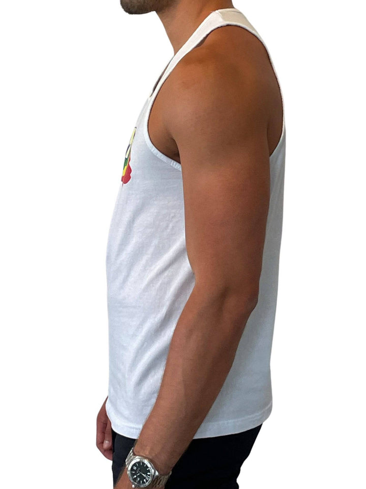 Vintage Pride Fitted Tank Top The Gay Fan Club™ 