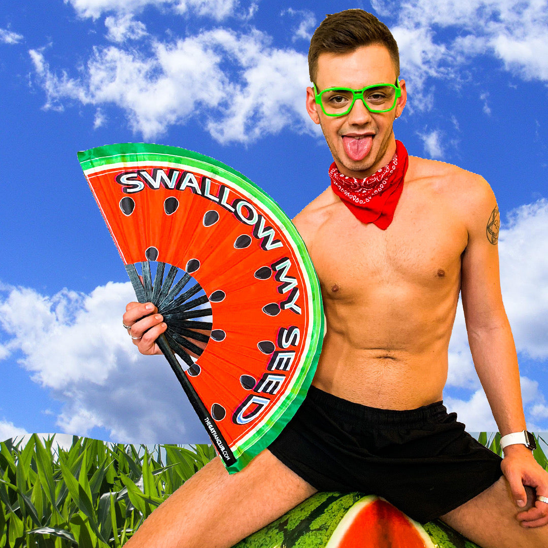 Watermelon Fan Funny Clack Fans The Gay Fan Club