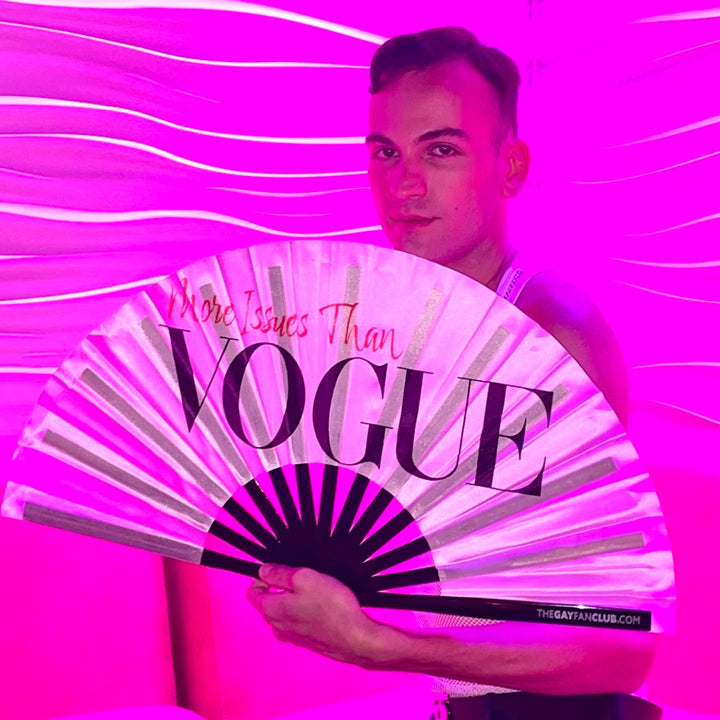Vogue Fan Funny Drag Queen Hand Fans The Gay Fan Club