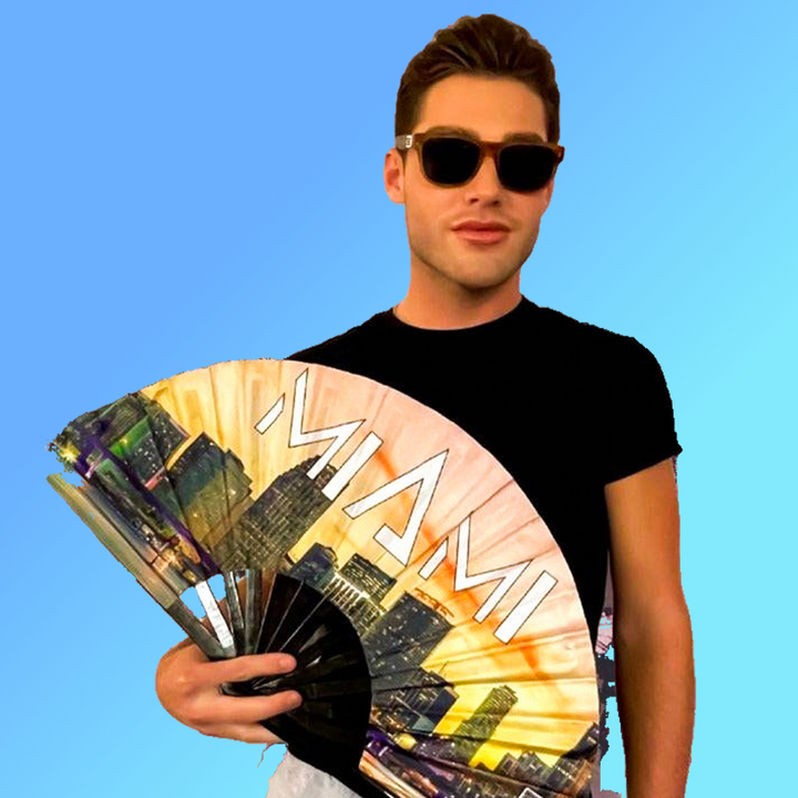 Miami Fan | Miami Music Festival Fan | The Gay Fan Club